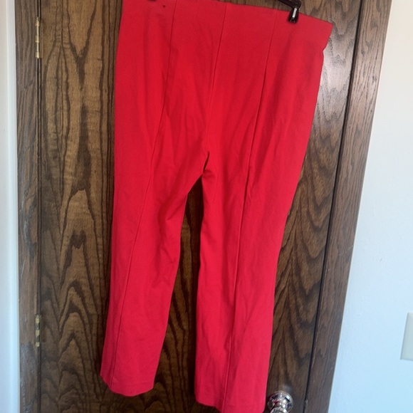 Lane Bryant Pull On Flair Pants with Buttons - Picture 7 of 10